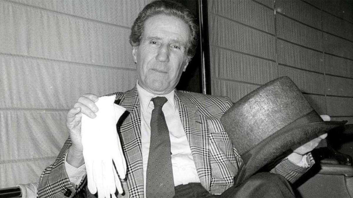 Helenio Herrera, el Mago. Dirigió los destinos técnicos del FC Barcelona en tres etapas