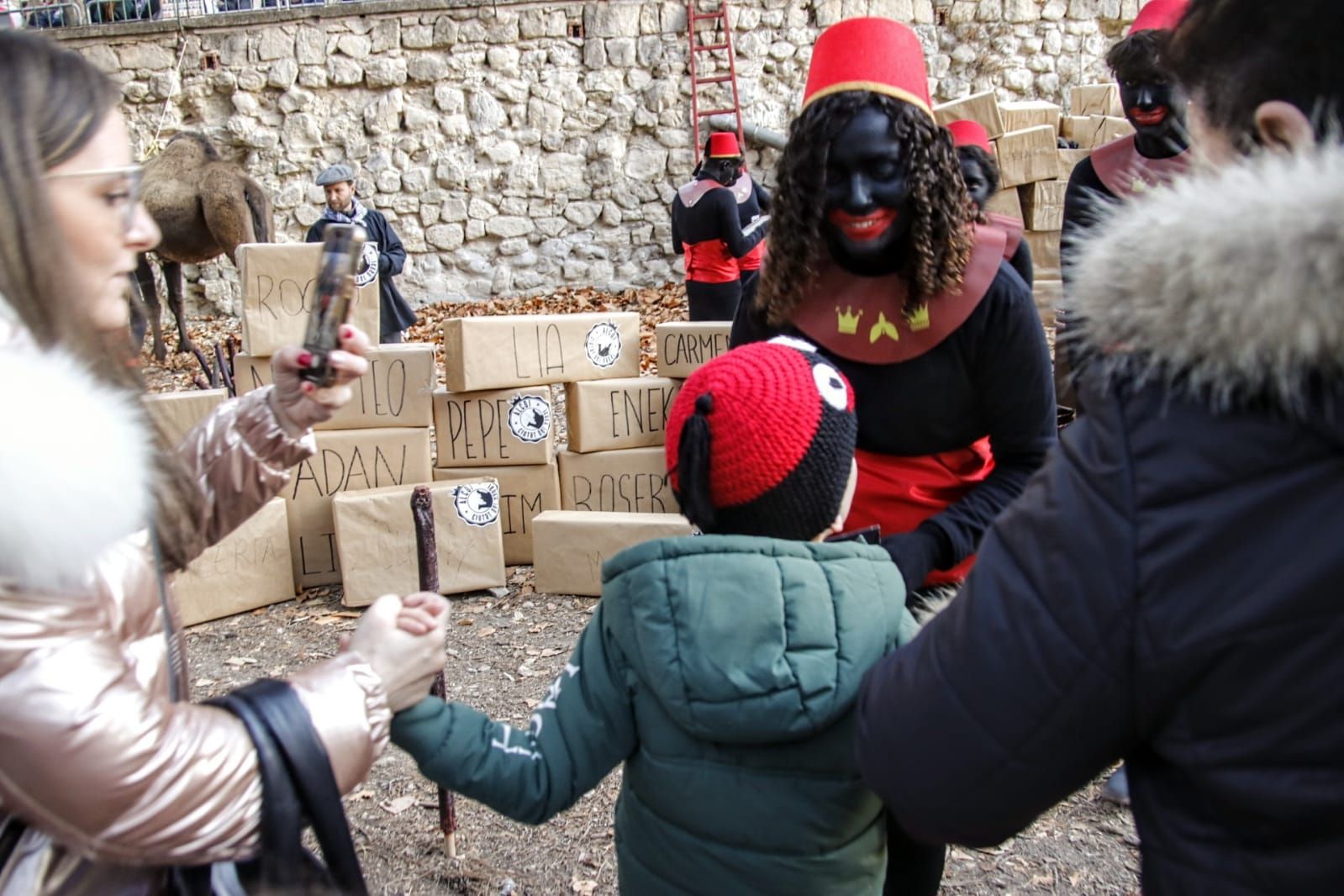 El Campamento Real de Alcoy ya tiene todo preparado para la llegada de los Reyes Magos