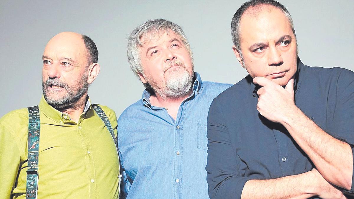 Javier Cansado, Javier Coronas y Pepe Colubi, los 'Ilustres ignorantes'.