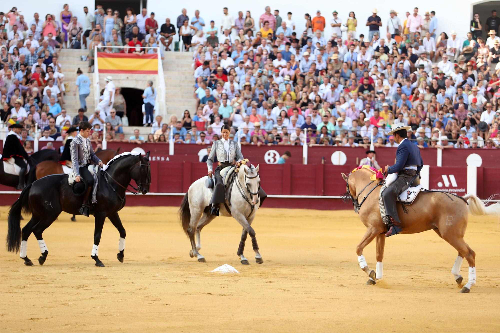 Rejones en la Feria de Málaga: Guillermo Hermoso y Ferrer Martín, doble Puerta Grande en Málaga