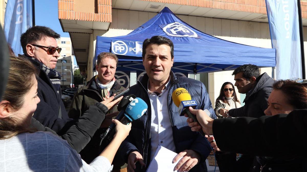 Bellido no ve factible que el PP apoye los presupuestos municipales