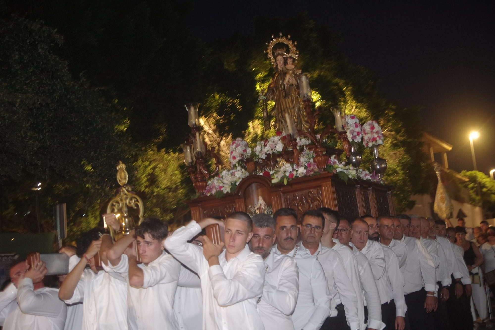 Procesión de la Virgen del Carmen en Junta de los Caminos