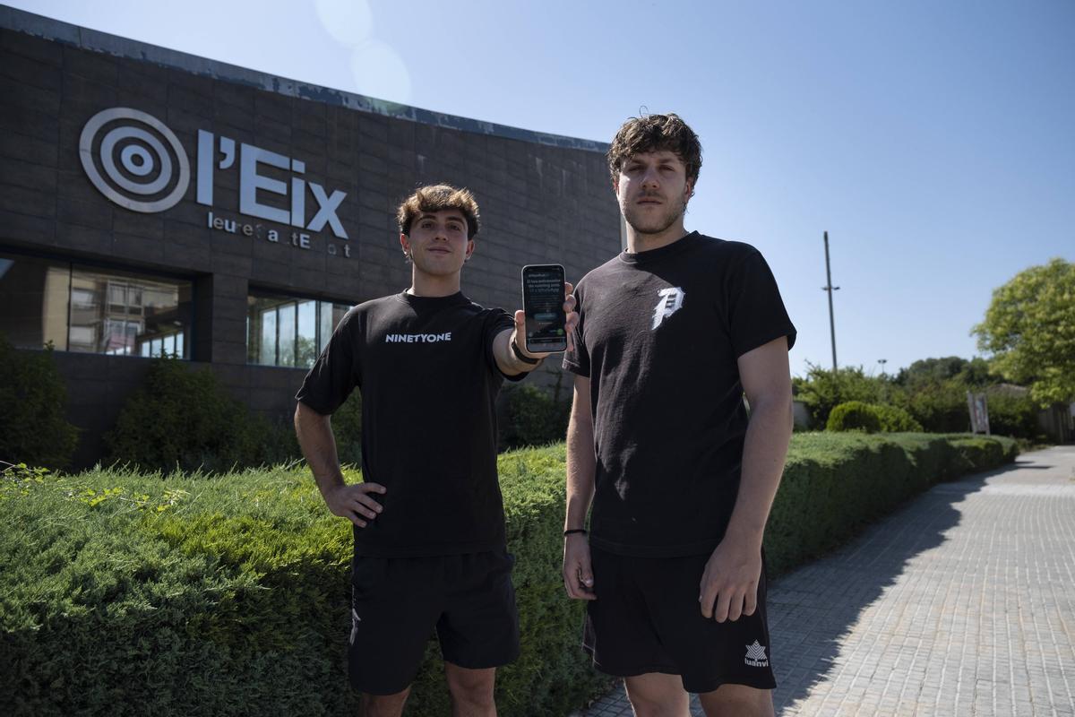 Pol Serra i Genís Pons són els creadors de Neo Run AI, un entrenador personal per còrrer