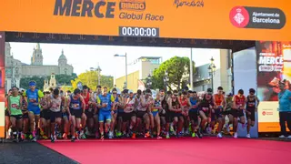 La carrera de la Mercè Bimbo Global Race 2025 estrena nuevo recorrido: más circular, céntrico y cercano al Pavelló Blau