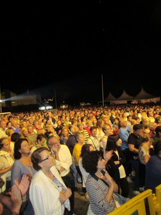 Concierto del Dúo Dinámico en las fiestas de La Guía de Llanes