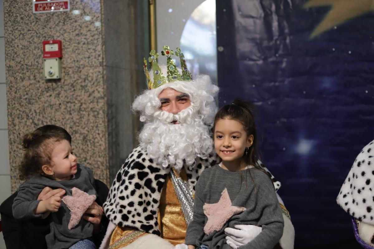 Fotos con los Reyes Magos realizadas el 3 de enero de 2018