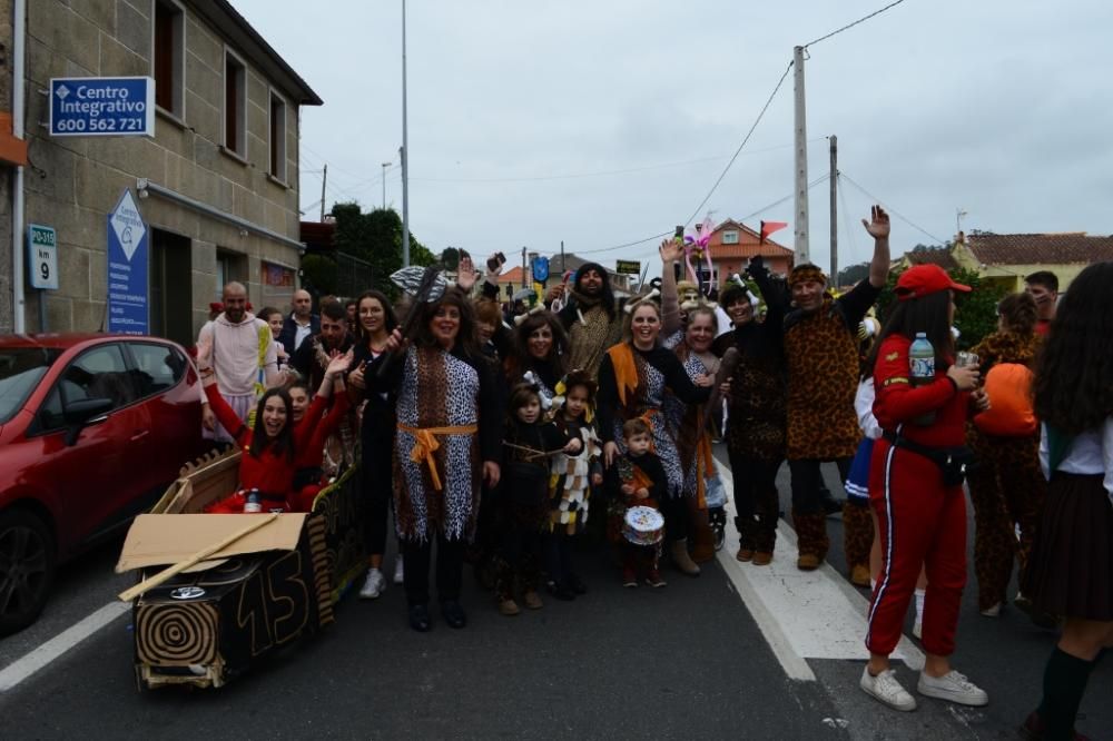 Aldán y Moaña celebran el final del Carnaval. // G. Núñez