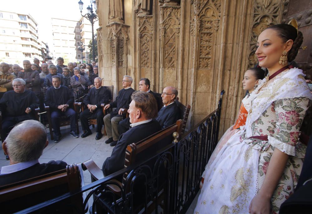 Las Fallas se hermanan con el Tribunal de las Aguas en su primer ''cumple'' como Patrimonio de la Humanidad