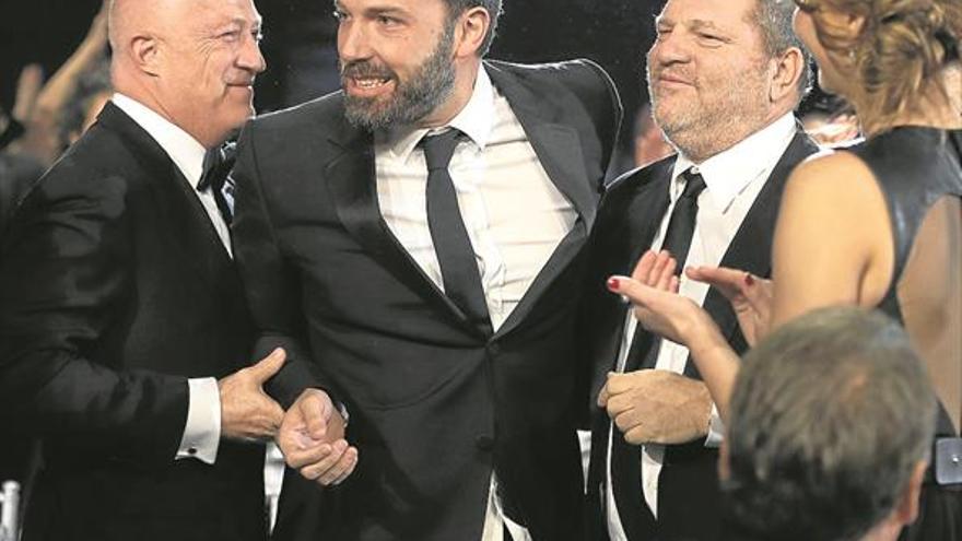 Affleck purga por Weinstein