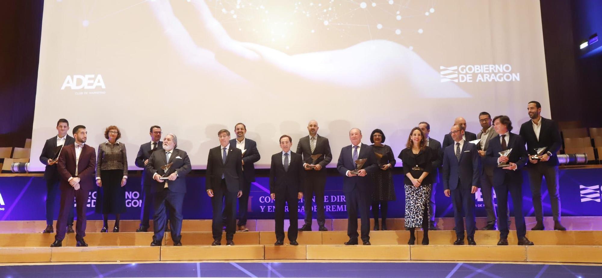 Convención anual de la Asociación de Directivos y Ejecutivos de Aragón (ADEA) en la sala Mozart del Auditorio