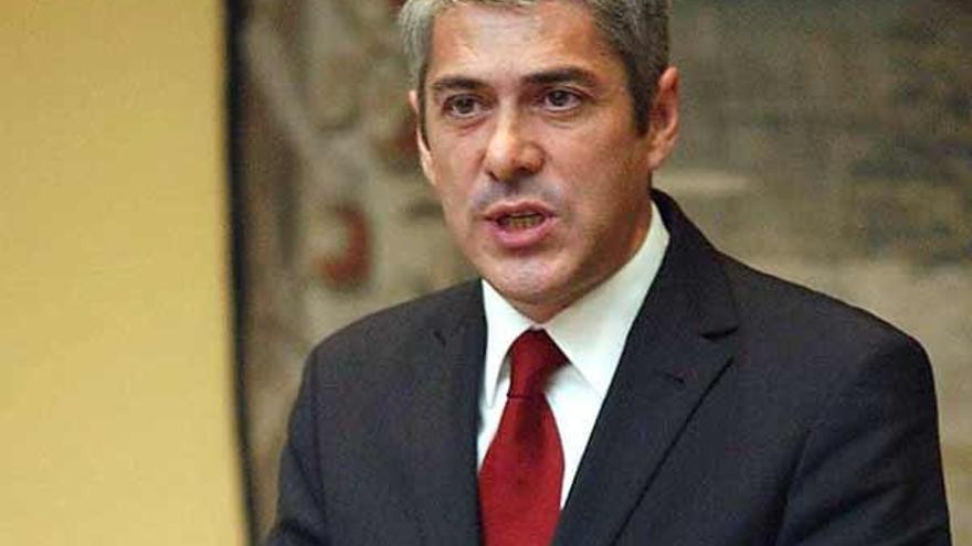 El primer ministro portugués, José Sócrates.