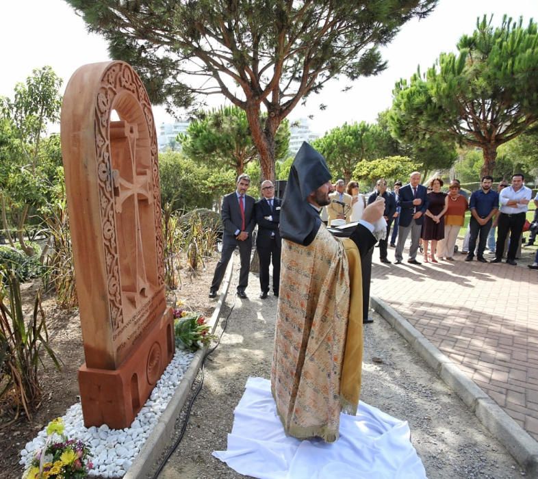 Homenaje a las víctimas del genocidio armenio en Benalmádena