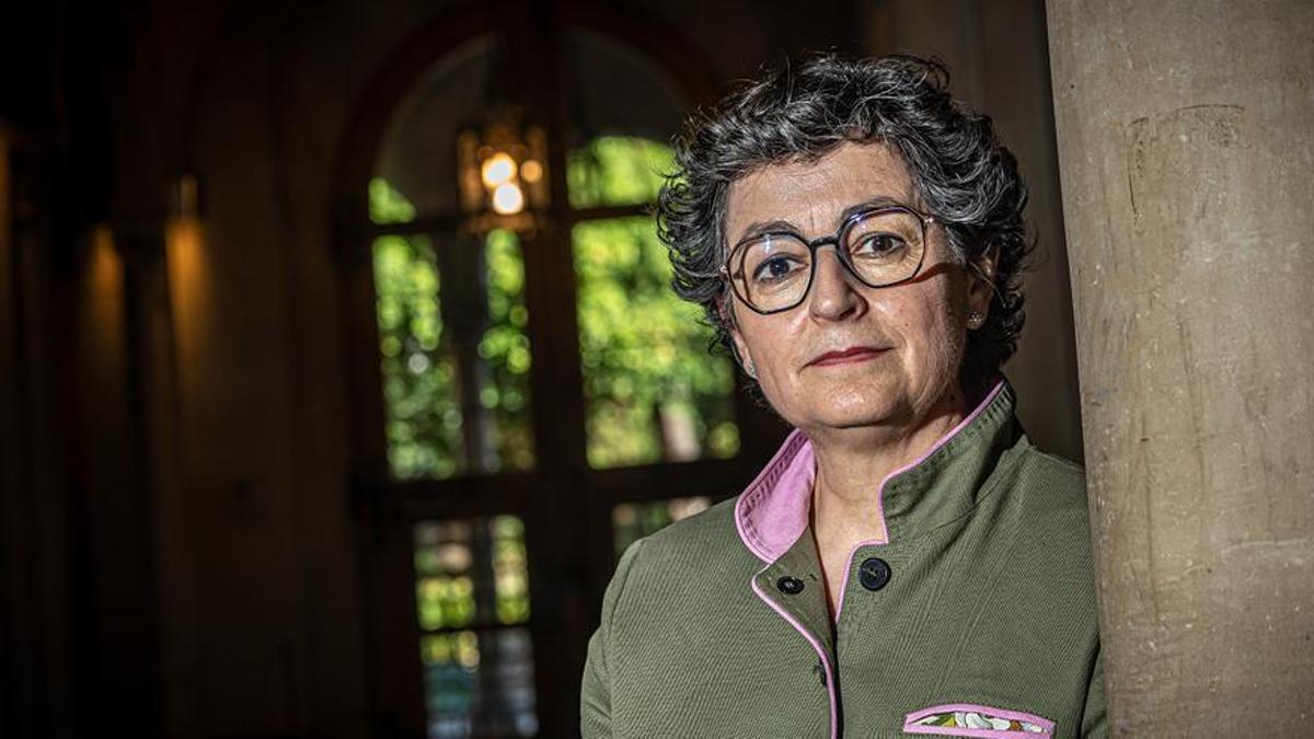 La exministra de Exteriores Arancha González Laya en la Universitat de Barcelona.