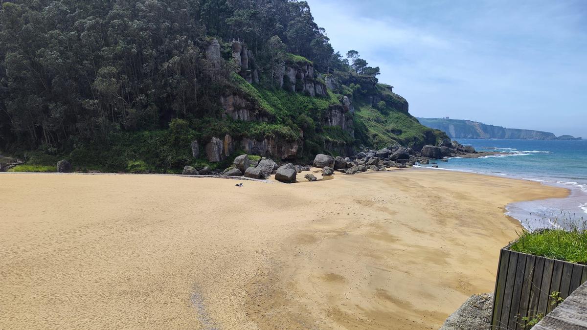 La playa de La Ñora.