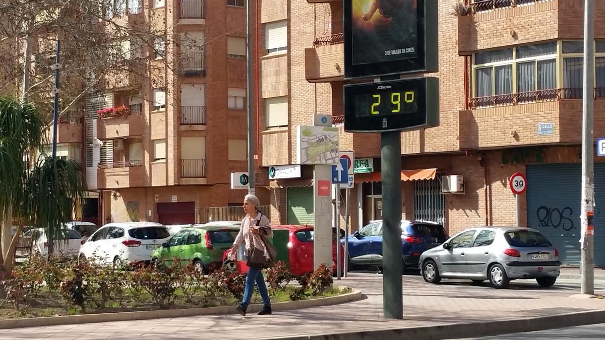 Las temperaturas marcarán los 30º en la Región a partir del lunes