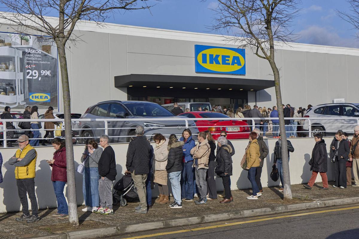 Les fotos de la inauguració de l'IKEA de Girona