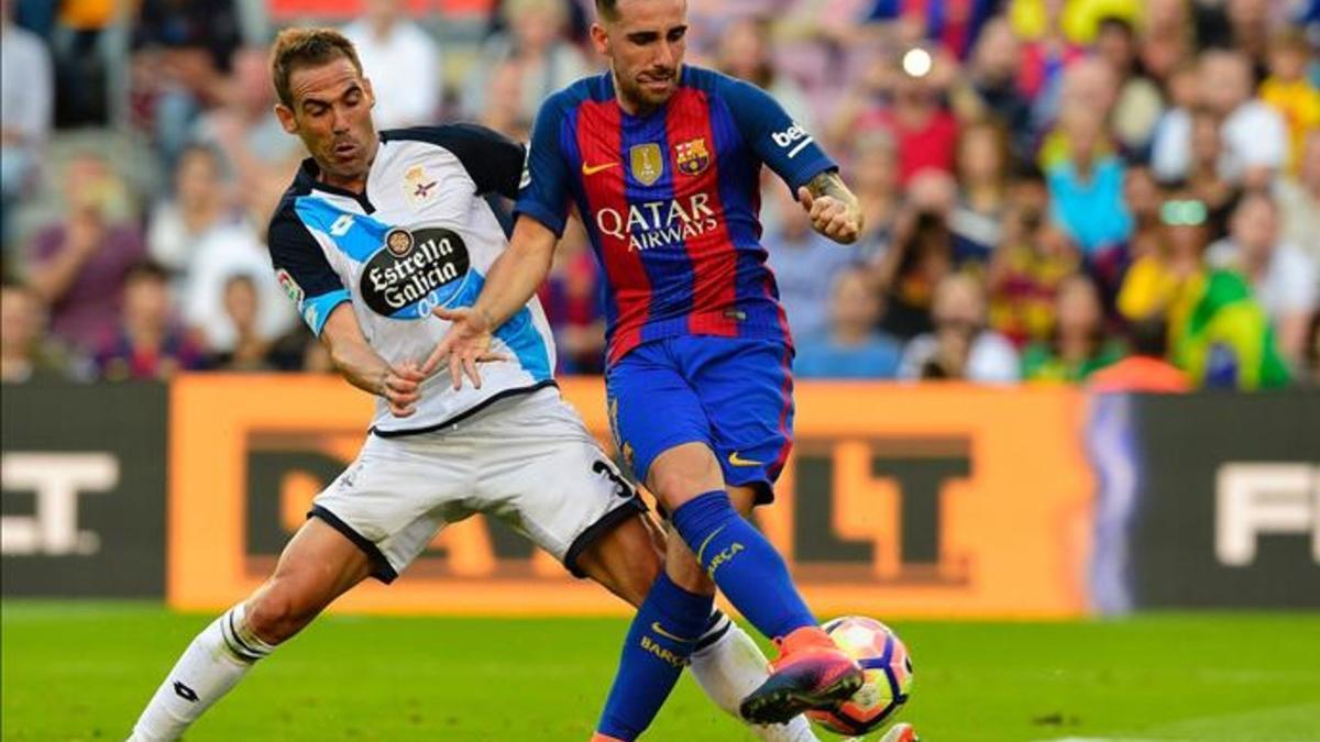 Paco Alcácer busca su primer gol con el FC Barcelona