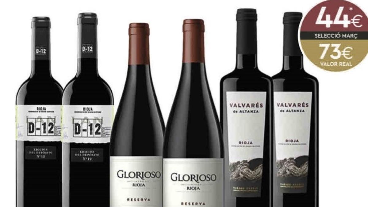 La selecció de vins del mes de març pensada també pel Dia del Pare