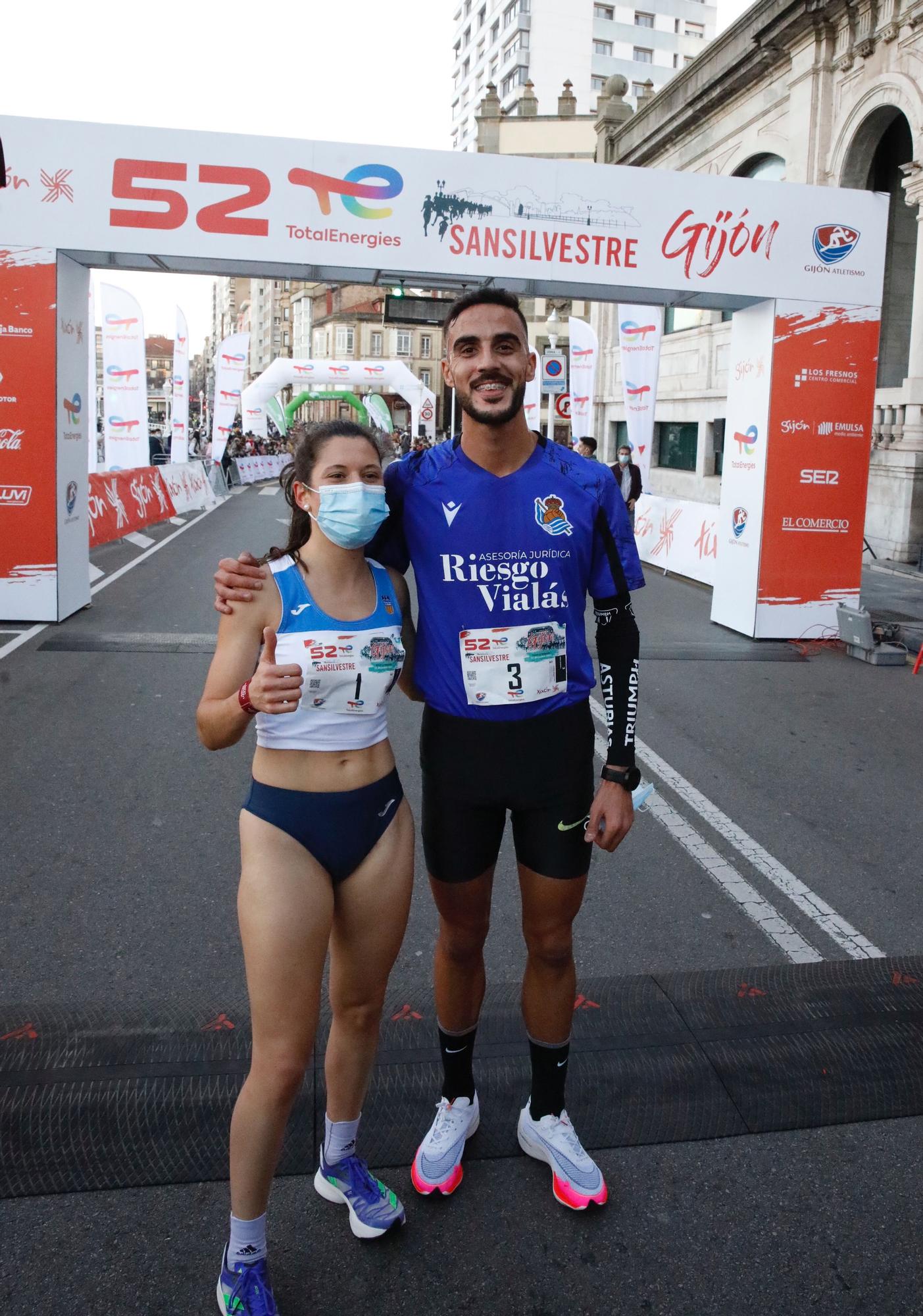 En imágenes: Así ha sido la victoria de Bakkali en la San Silvestre de Gijón