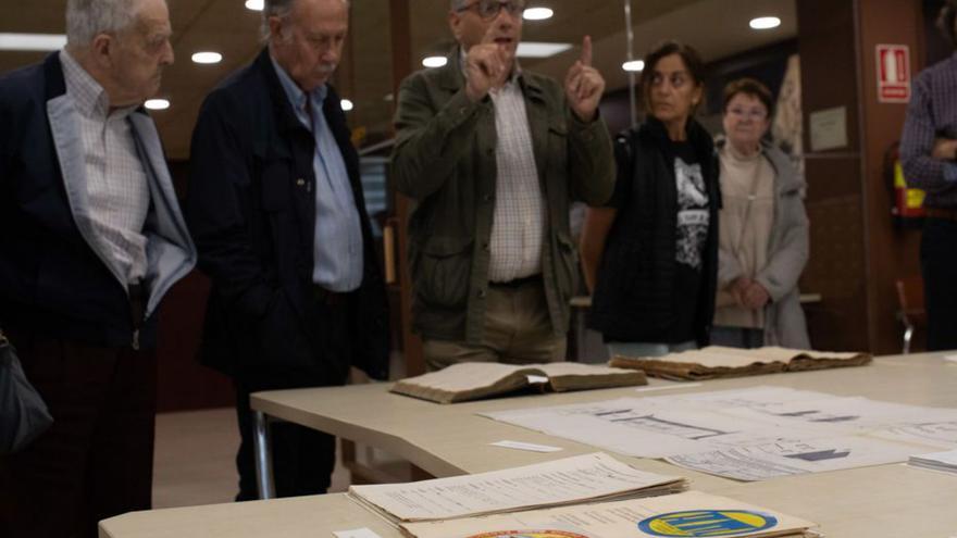 Una actividad desarrollada en el Archivo Histórico, tiempo atrás. | A. B. (ARCHIVO)