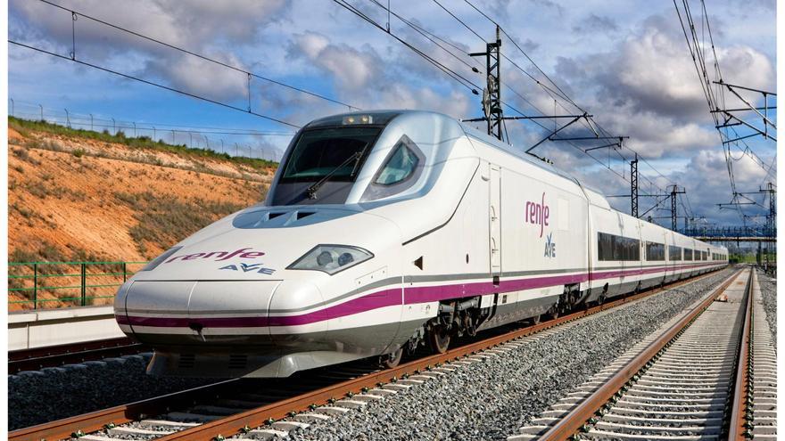 Un tren AVE de Renfe.