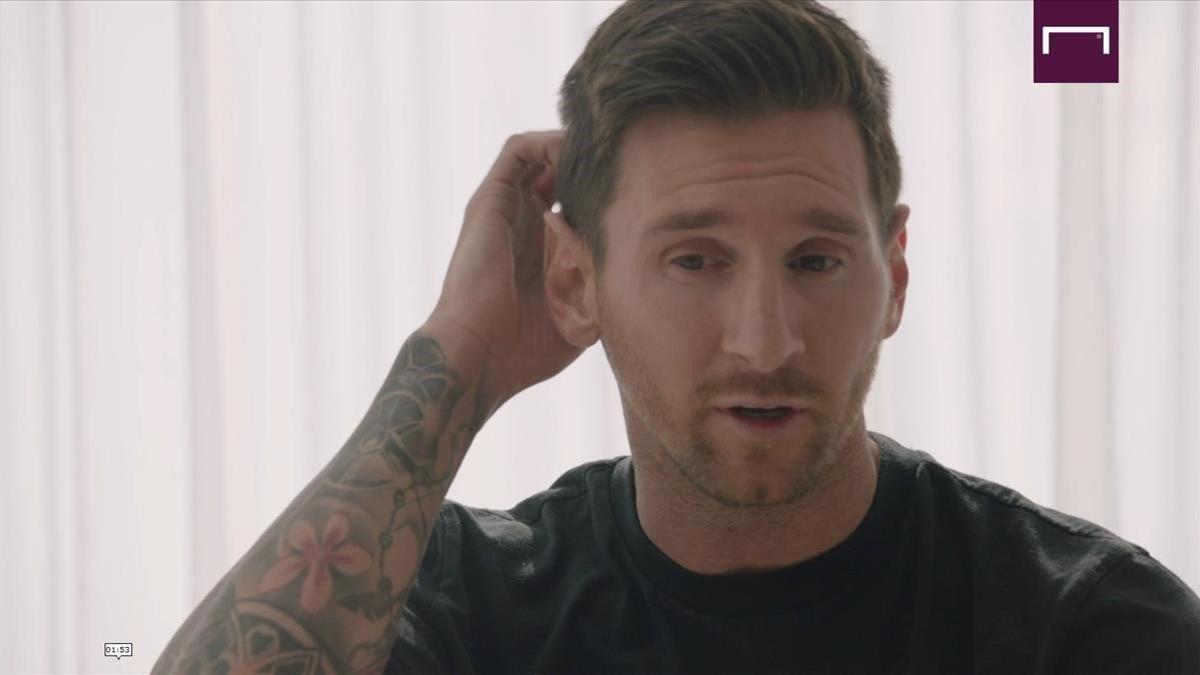 Leo Messi, en la entrevista a Goal.