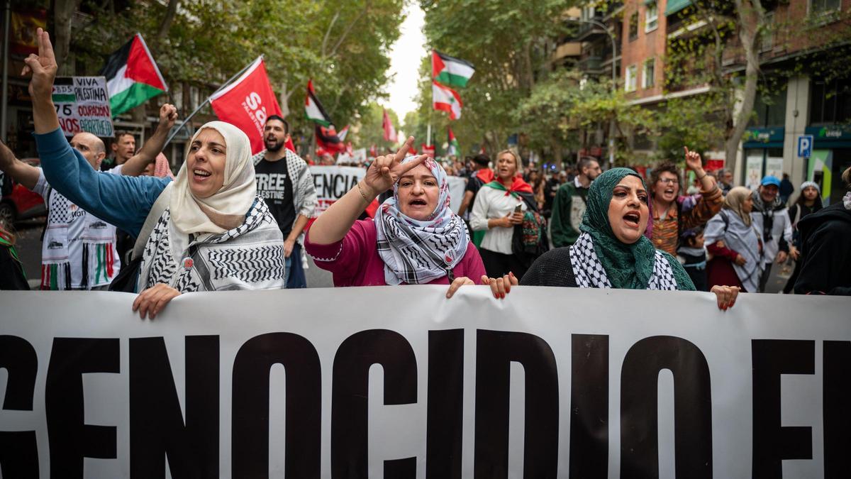 Israel acusa a España de ser 'un paraíso de sembrar odio' tras la manifestación propalestina