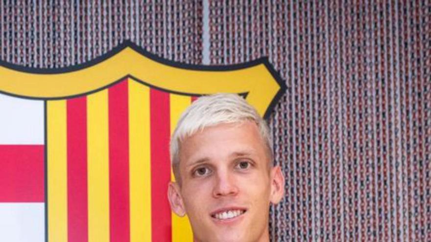 Dani Olmo vuelve a enfundarse la camiseta del Barça