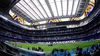 El Santiago Bernabéu se viste para la gran cita