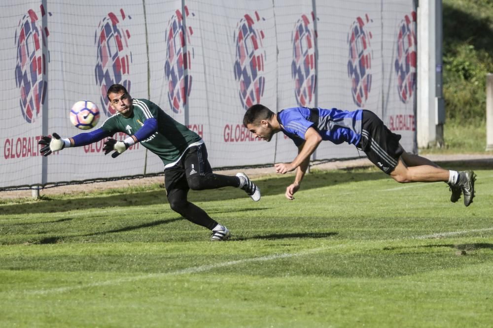 Entrenamiento del Real Oviedo