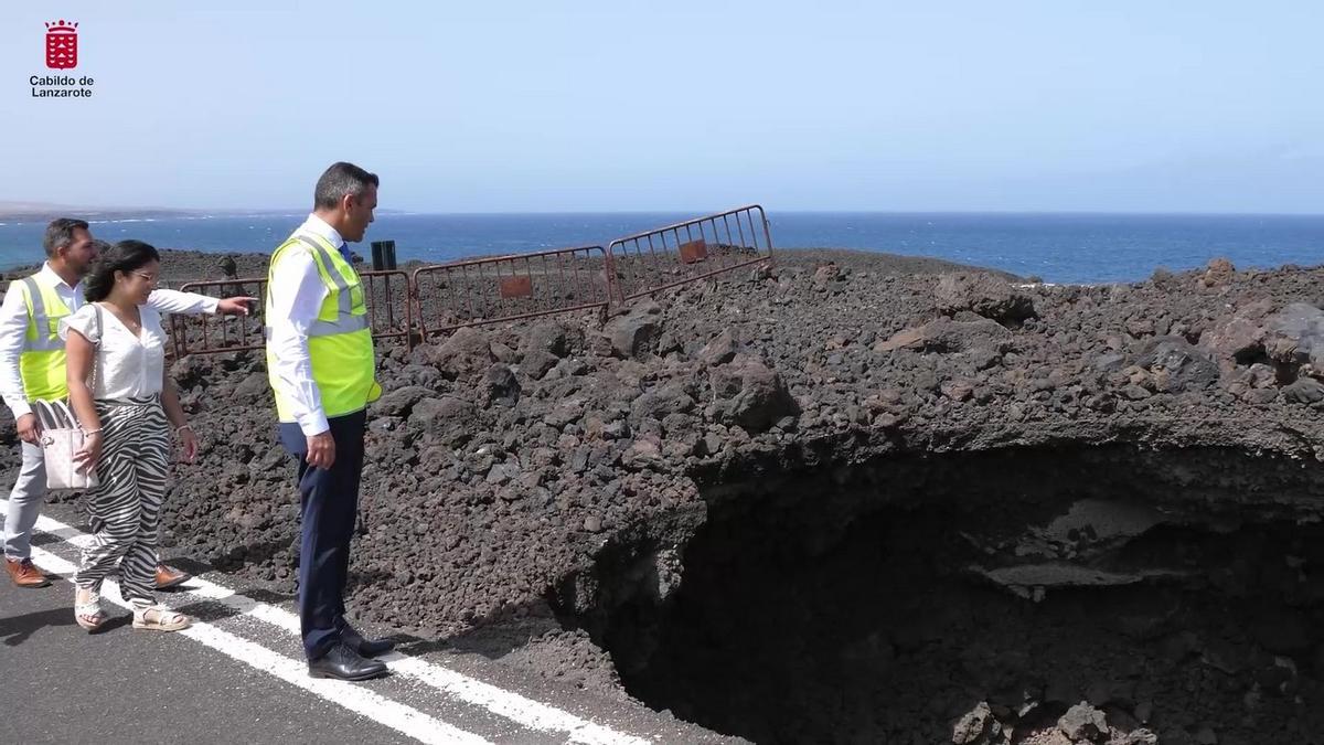 Reparar la carretera de Los Hervideros costará siete millones de euros