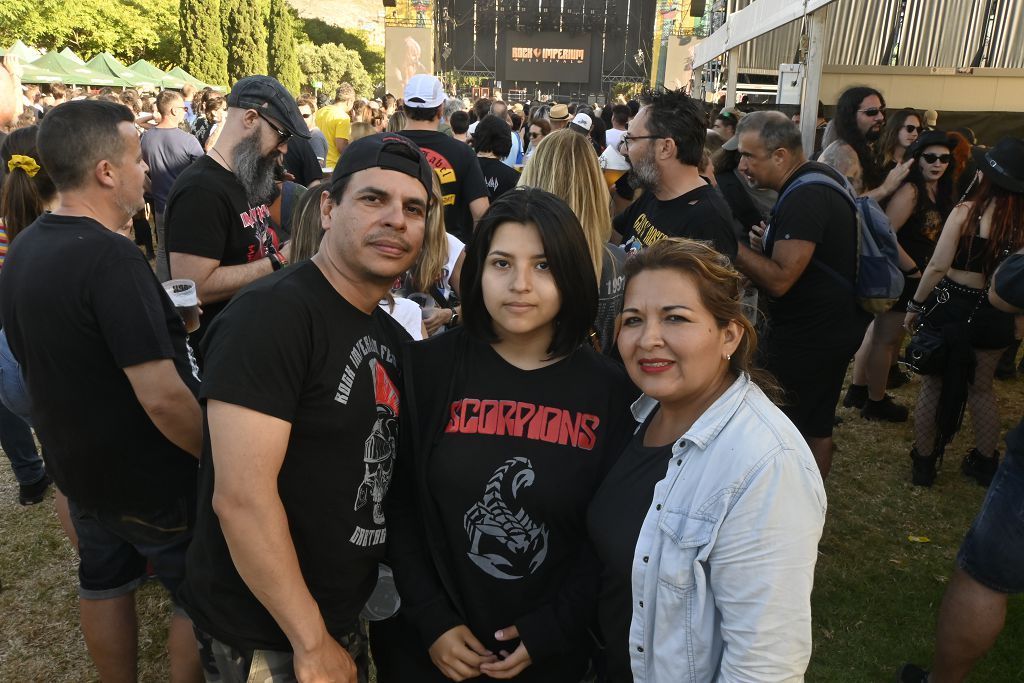 Ambiente de la segunda jornada del Rock Imperium Festival en Cartagena