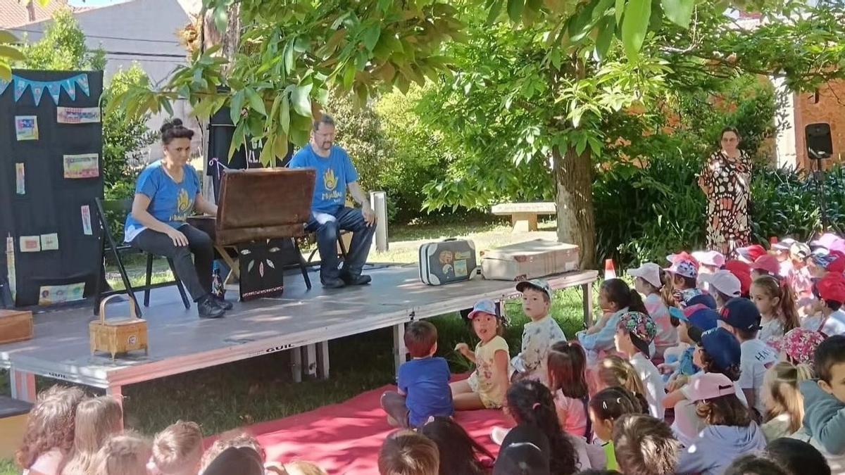 Otra actividad celebrada estos días, también del Mes das Letras.