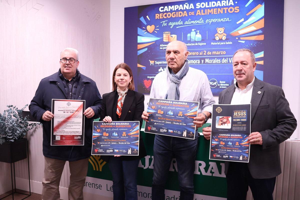 Luis José Santamaría, Laura Huertos, Andrés Rincón y Jesús Ferrero.