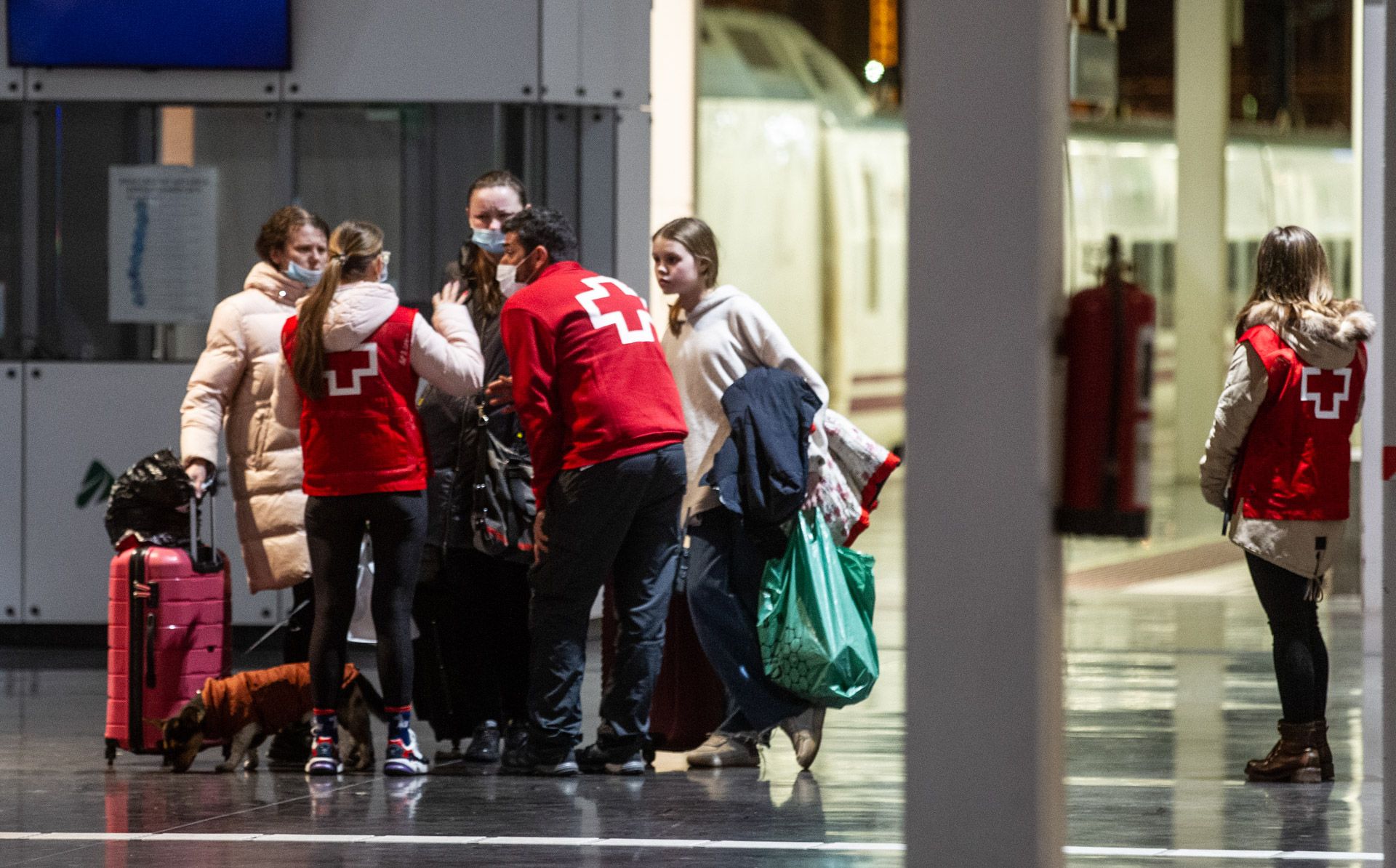 Una treintena de refugiados ucranianos llega a Alicante huyendo de la guerra