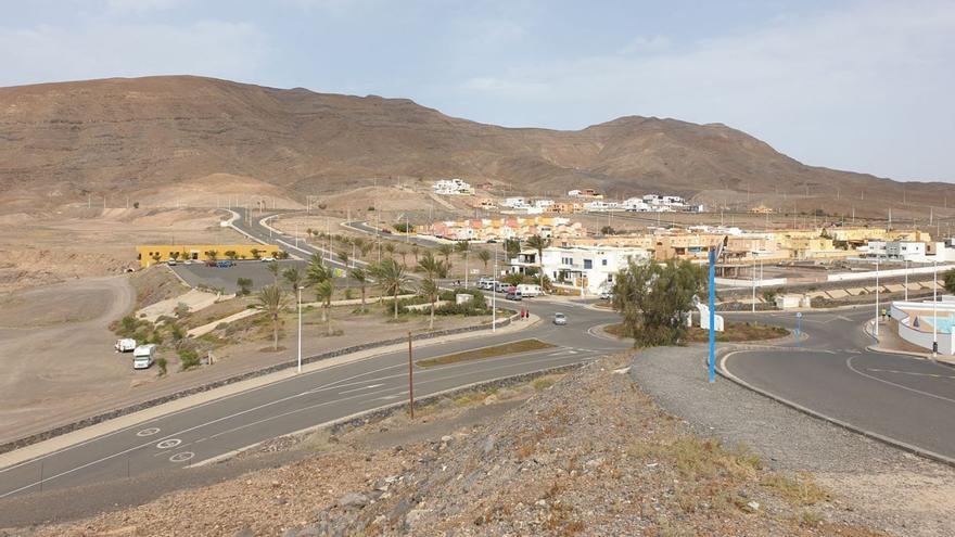 El Aceitún, zona de Gran Tarajal en la que se construirán el hotel y los apartamentos.