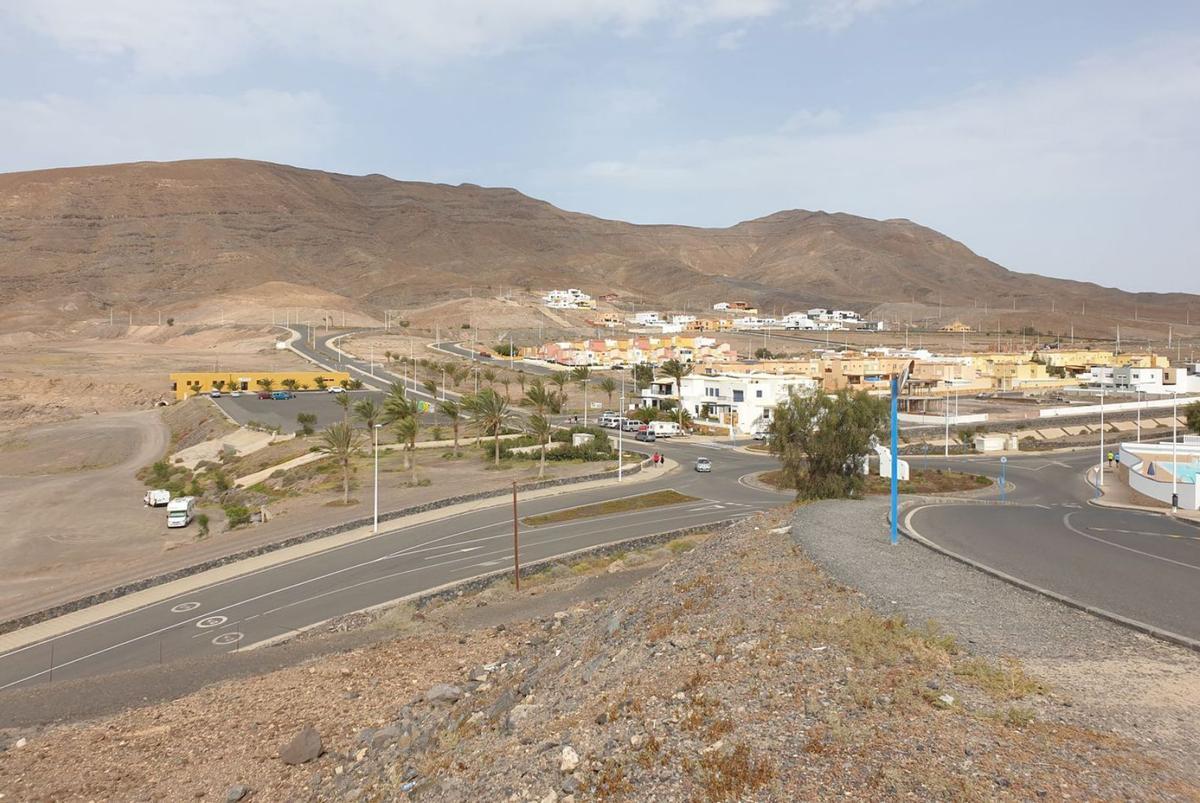 El Aceitún, zona de Gran Tarajal en la que se construirán el hotel y los apartamentos.