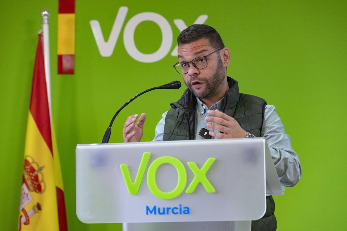 Juan Agustín Carrillo, portavoz de del Grupo Municipal de Vox.