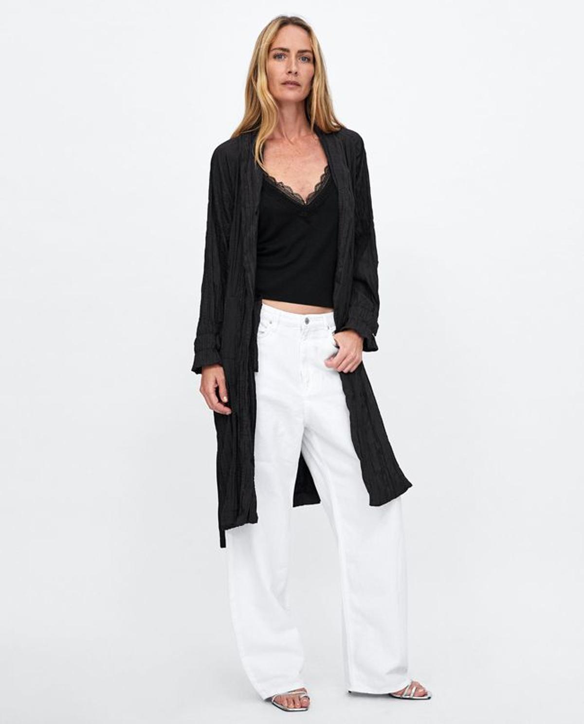 Ropa 'timeless' de Zara: en blanco y negro