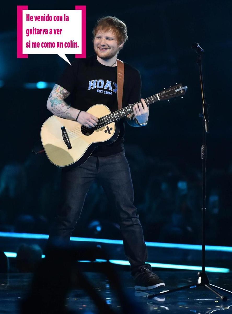 Ed Sheeran y su novia