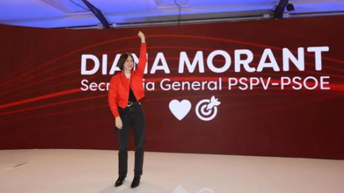 Diana Morant, nueva secretaria general del PSPV / KMY ROS/TONI LOSAS