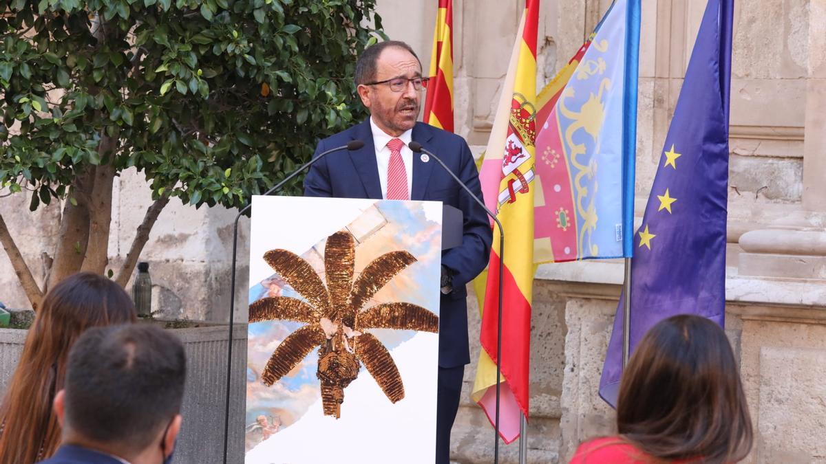 Perelló, en un momento de su discurso