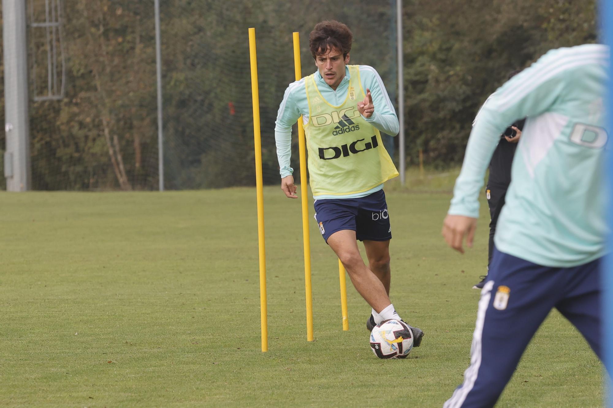 Las imágenes del entrenamiento del Oviedo