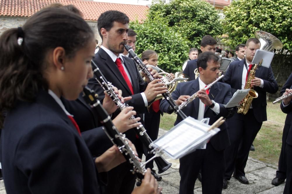 Procesión de la Virxe das Dores en Cerdedo