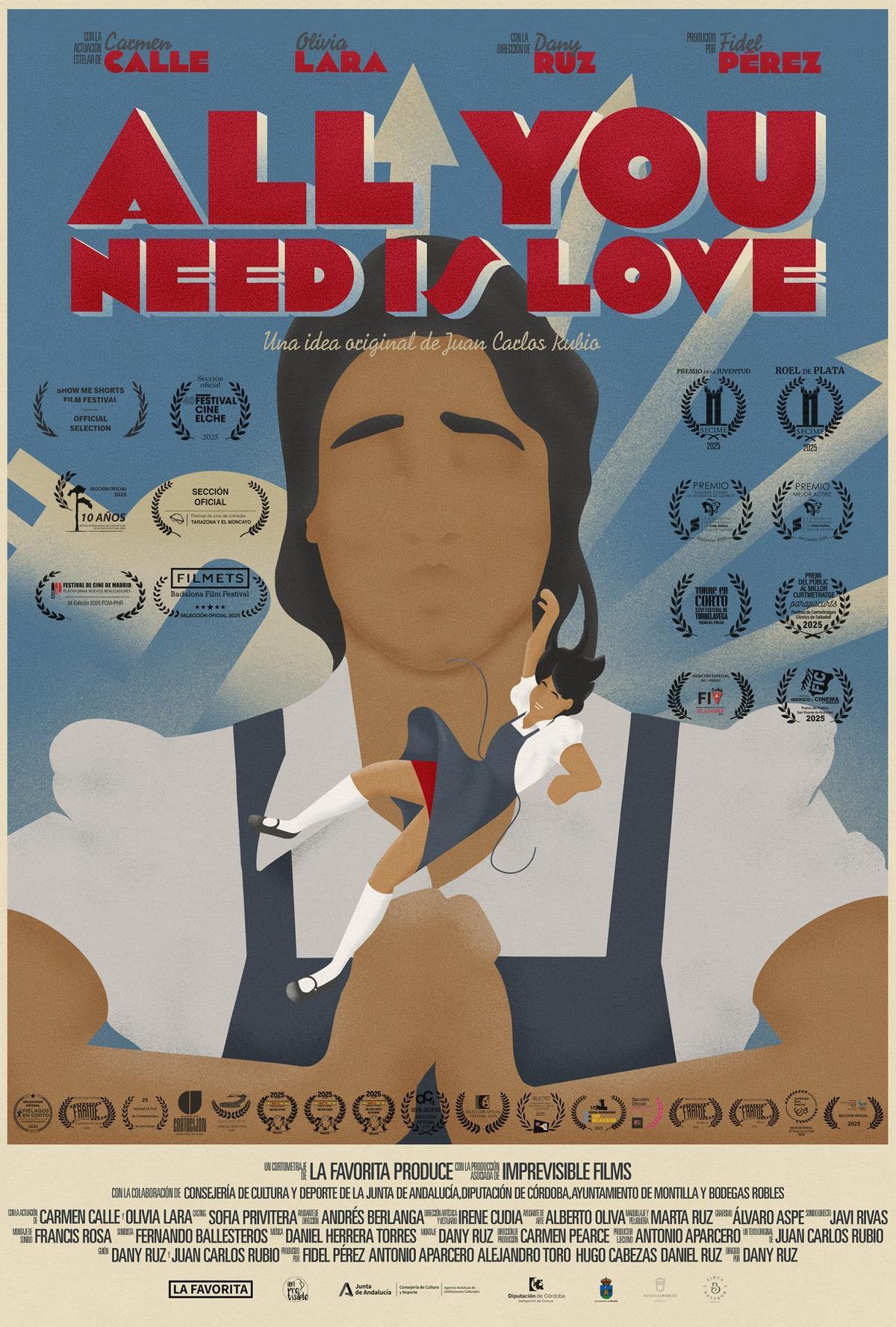 Cartel de 'All you need is love'.
