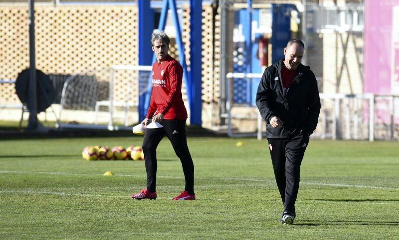 Víctor Fernández se estrena como técnico del Real Zaragoza