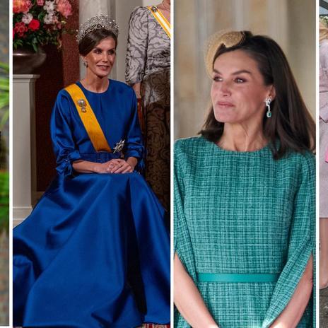 La maleta de la reina Letizia en Holanda: un repaso por todos sus looks para este viaje de Estado