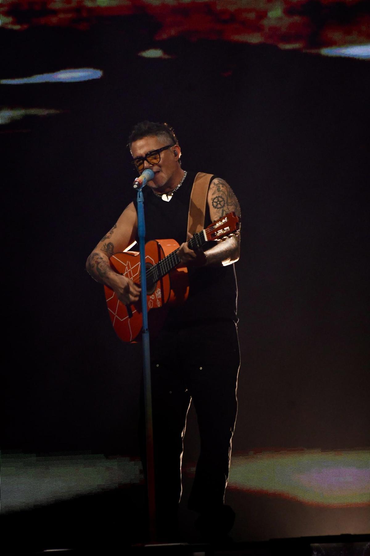 El primer concierto de Alejandro Sanz en Murcia, en imágenes El primer concierto de Alejandro Sanz en Murcia, en imágenes