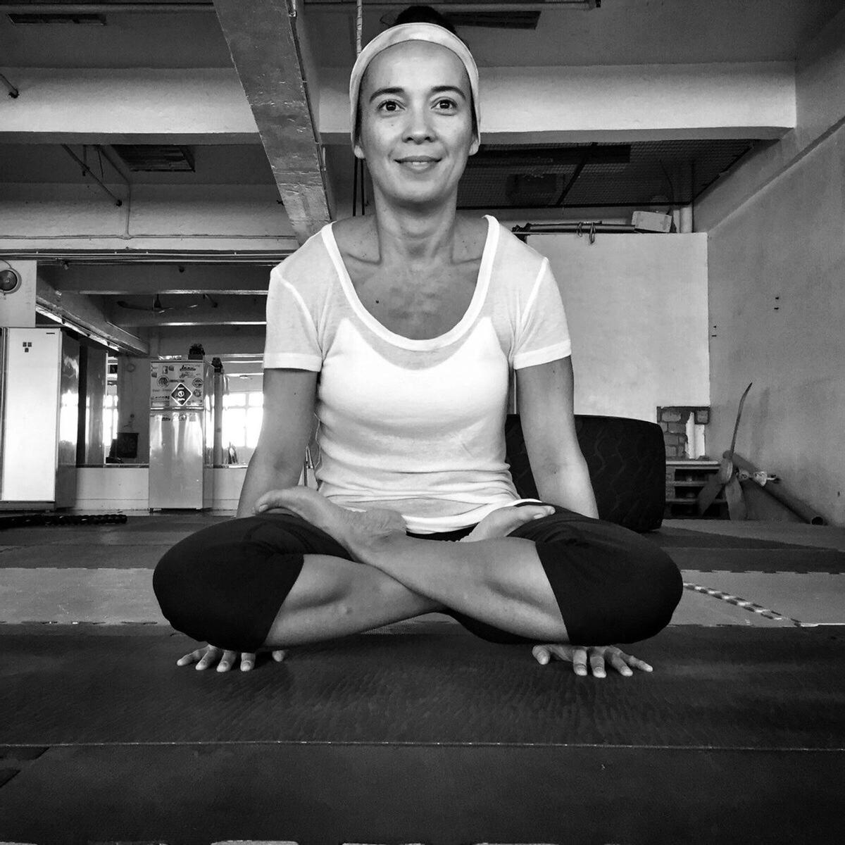 Margarida Luz, instructora de Yoga