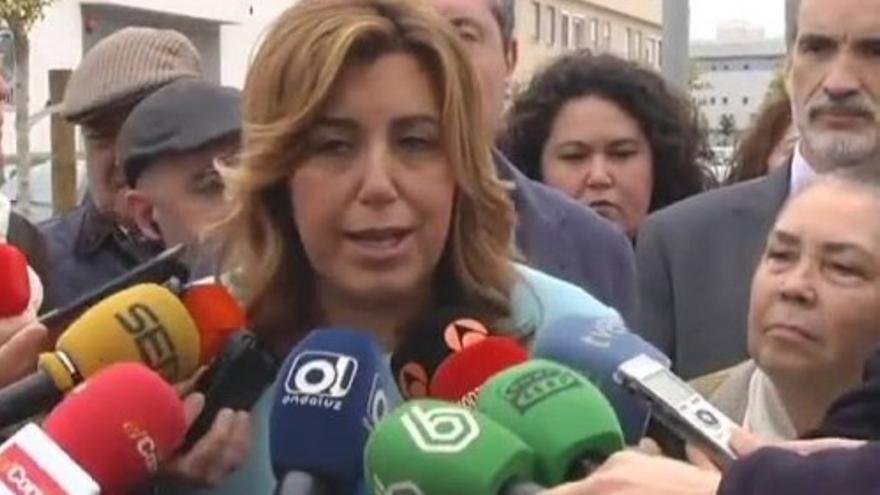 Susana Díaz sobre Felipe González: "No estoy ni cerca ni lejos de nadie"